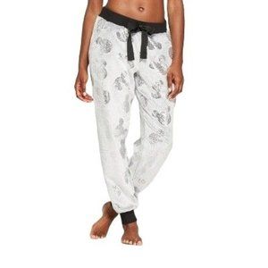 Women's Black and White Pajama Pants